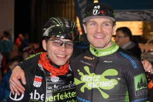 Rene Haber (Haberich Cycling Crew) mit Rocco Schulz